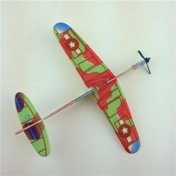 new children brain game toys Glider model DIY Hand throws Aircraft model for baby toys