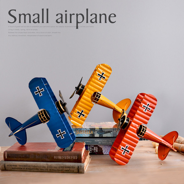 Factory price hot sale retro style mini airplane model toys aircraft modle glider toy for kids