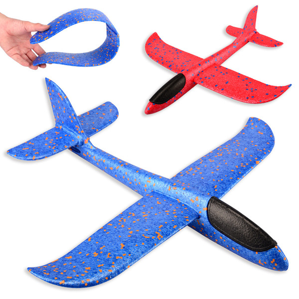 48cm Foam Throwing Glider model Air Plane Inertia Aircraft Toys Hand Launch Airplane Model To glide the plane Flying Toys