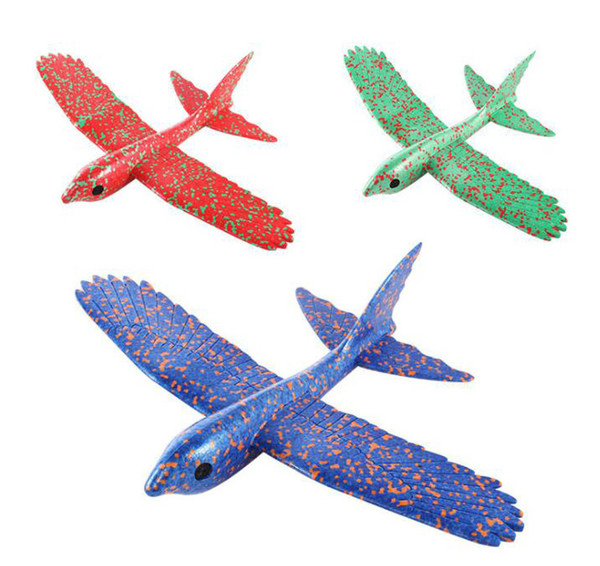 200Pcs Bird Foam Airplane Model Hand Throwing Flying Glider Plane Party Favors Fun Toys for Children Kids Boys Girls