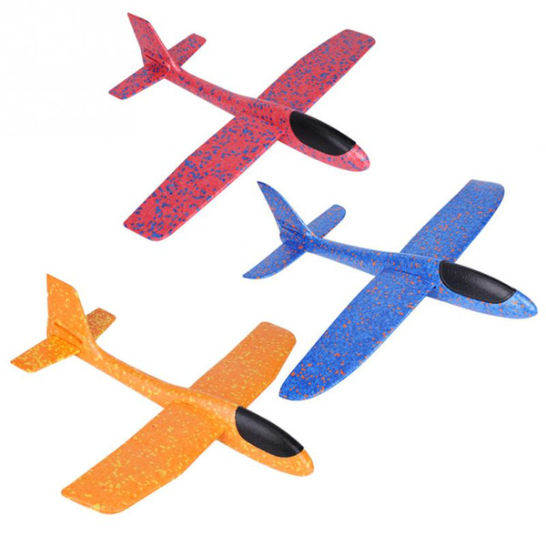 48cm Big Hand Launch Throwing Foam Palne EPP Airplane Model Glider Plane Aircraft Model Outdoor DIY Educational Toy For Children