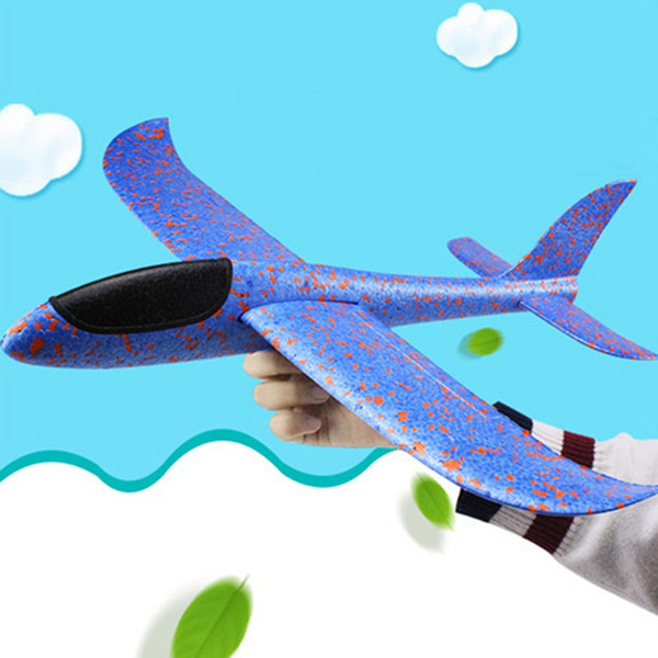 DIY Educational Toys Hand Launch Throwing Foam Palne 48cm Big Aircraft Modle EPP Airplane Model Plane Outdoor Novelty Toys