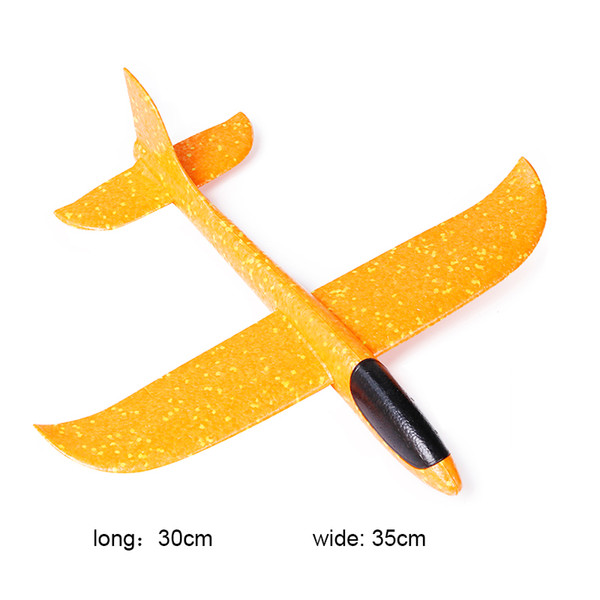 Hand Launch Throwing Glider Palne Inertia Foam Aircraft Toys Aircraft Model For Children Outdoor Educational Toy Random Color Novelty Toys