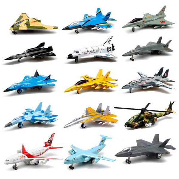 Toddler Model Alloy Airplane Airliner Passenger Plane Toy Gift Force Control Pull Back Airplane Model Kit For Kid Gift Toy