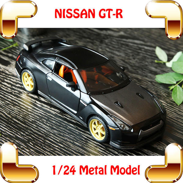 New Arrival Gift MAISTO GTR 1/24 Metal Model Car Sport Vehicle Race Cars Collection For Fans Alloy Decoration Toys Openable Toy