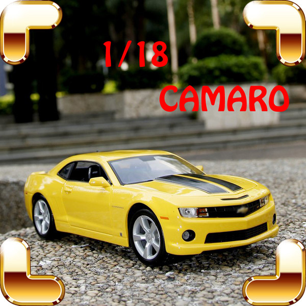 New Year Gift Maisto Camaro 1:18 Metal Model Collection Car Movie Souvenir Alloy Material Decoration Cars Fans Favour Present Toy