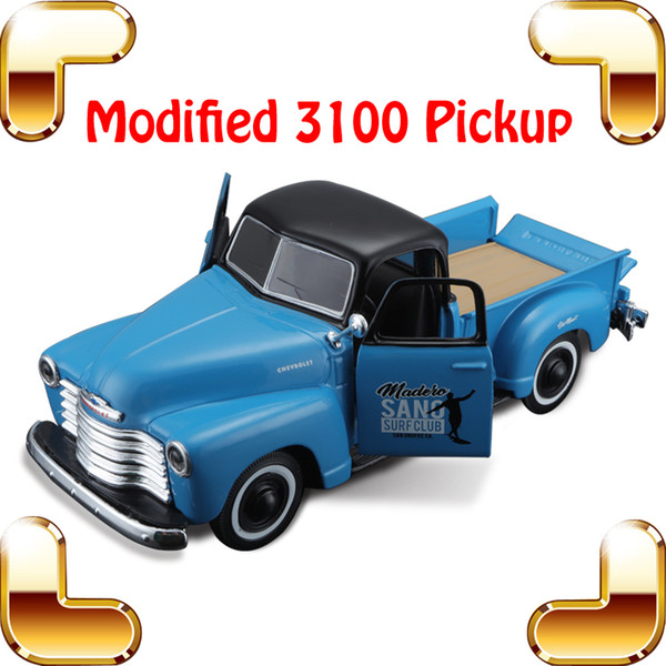 Special Gift 3100 Pickup 1/24 Model Metal Car Strong Collection Diecast House Decoration Toys Alloy Vehicle Birthday Present