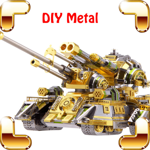 New Luxury Gift Skynet Spider Superheavy Tank 3D Model Metal DIY Assemble Toys Alloy Tank Weapon Cool Decoration Adult Game Present