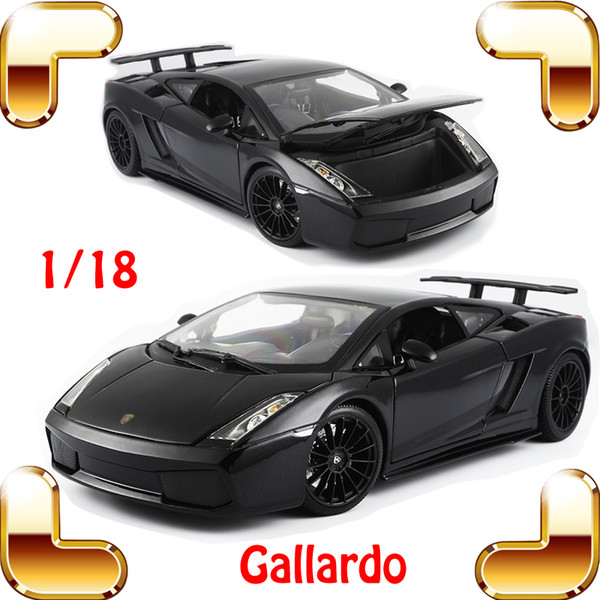 New Year Gift Maisto Gallargo 1/18 Large Model Roadster Car Metallic Scale Simulation Diecast Alloy Collection Toys Vehicle