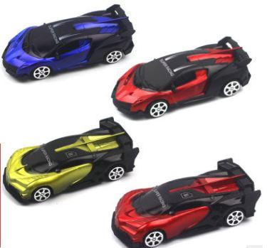 Children's plastic toys return car model new exotic racing car flea market new product color optional