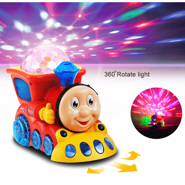 Classic Toys Train With 3d Light And Music Electric Car Toy Diecast Railcar Toys Children Kid Boys Girls Gifts J190525