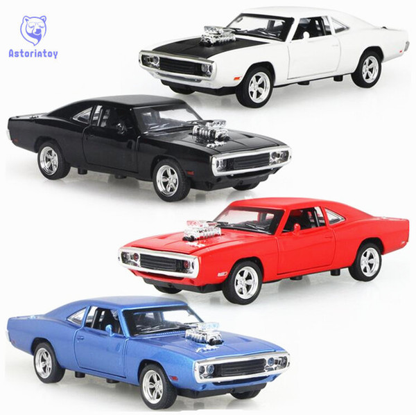 Mini Auto 1:32 The Fast And The Furious Dodge Charger Alloy Car Models Kids Toys For Children Metal Classical Cars J190525