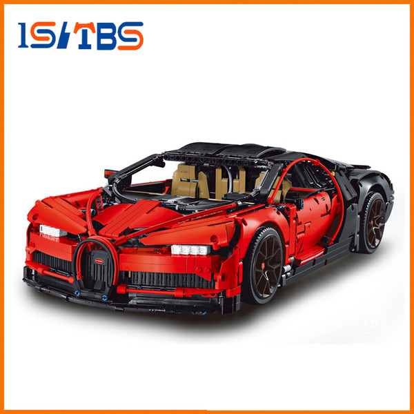 DHL Legoing 4031pcs Technic 42083 The Bugatti Chiron Racing Car Sets Model Building Block Brick Toys For Children Birthday Gift