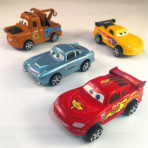 Cartoon Diecast Inertia Car Model Resistance To Fall Hot Wheels Vehicle Education Toys Children Gifts For Kid 7sy YY