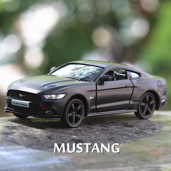 Ford mustang GT 1/36 Scale Diecast Alloy Model Pull Back car Children gifts