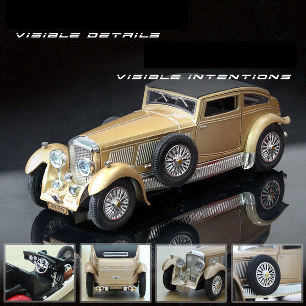 8L 1:28 Bentley alloy car model children's sound and light toy car furnishings Pull Back Flashing Sound Kid's Toys birthday gift