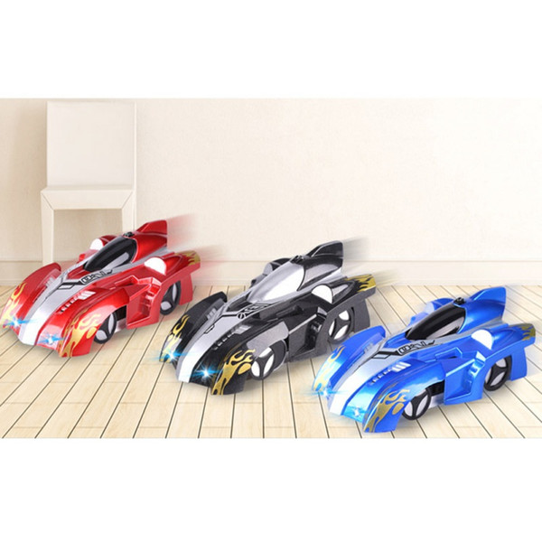 Wireless Electric Remote Control Drift Flashing Race Toys for Children RC Wall Climbing Car Toy Model Bricks Mini