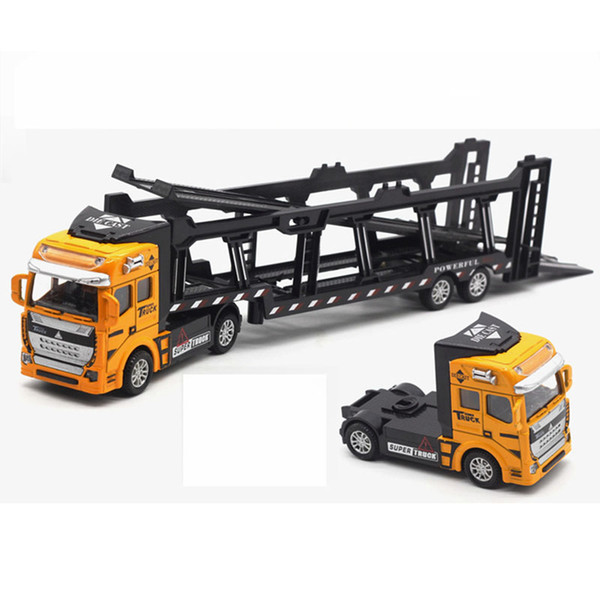 Children Boys Alloy Transport Vehicle Truck Car Model High Simulated Model Toy