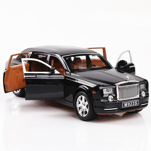 Alloy 1:24 model phantom car model sound-light six-door simulation car huili children's toy car birthday gift