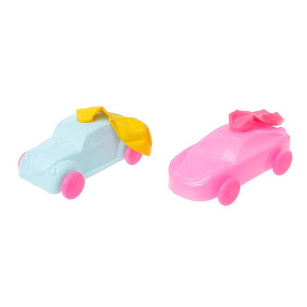 Children Gifts Aerodynamic Forces Inflatable Balloon Car Vehicle DIY Inertial Power Project Kids Science Experiment Toys