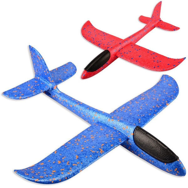 48 Cm Good Quality Hand Launch Throwing Glider Aircraft Inertial Foam Epp Airplane Toy Plane Model Outdoor Toy Educational Toys