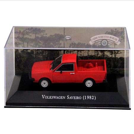 IXO 1:43 Scale VW Saveiro 1982 Auto Show Models Toys Cars Collection Limited Edition Pickup trucks Red