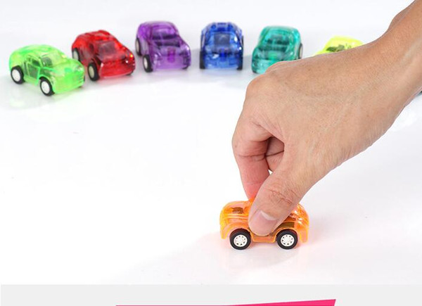 Clear back car inertial toy car children's gift