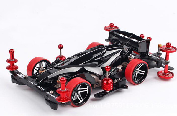 Four-wheel drive children's toy car electric four-wheel drive toy racing puzzle mini assembled high-speed electric racing