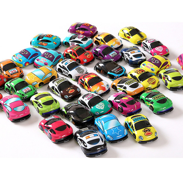 Pull Back Car Toys Car Children Racing Car Baby Mini Cars Cartoon Pull Back Bus Truck Kids Toys For Children Boy Gifts TOY