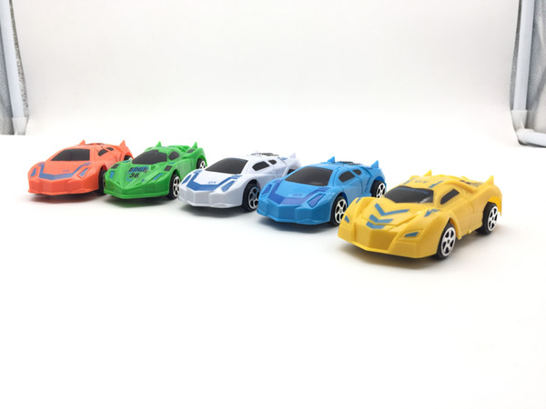 Car model 5 style plastic Toys car 10 CM return power car supercar, Lamborghini, 5 colors. Free shipping, wholesale