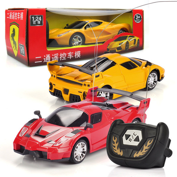 RC Cars Boys Diecast Model Kids 3D Remote Control Toys Plastic for Children Cartoon Birthday Gift Fashion