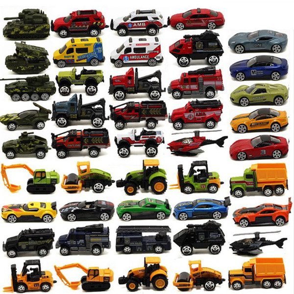 Multi Styles Roadster/Racing/Fire Engine/Military car 1:64 Metal Alloy Toys Birthday Christmas Gift For Kids Cars Toy