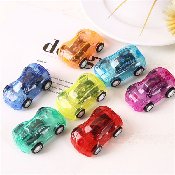 Mini Pull Back Cars Toy 5cm Plastic Car Models Funny Kids Vehicle Car Model Toy Children Wheels Sets Cool Birthday Gift