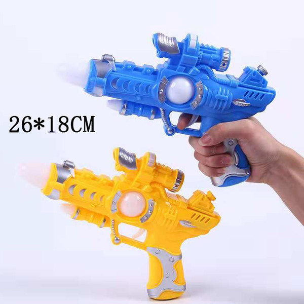 Colorful projector music pistol gun toy,boy beautiful gift ,outdoor game prop,6 projection patterns