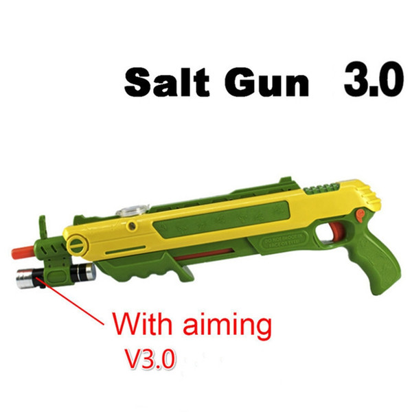 12type Hot Gift Bug A Salt Fly Gun Salt and Pepper Bullets Blaster Airsoft for Bug Blow Gun Mosquito Model Toy outdoor Salt Gun