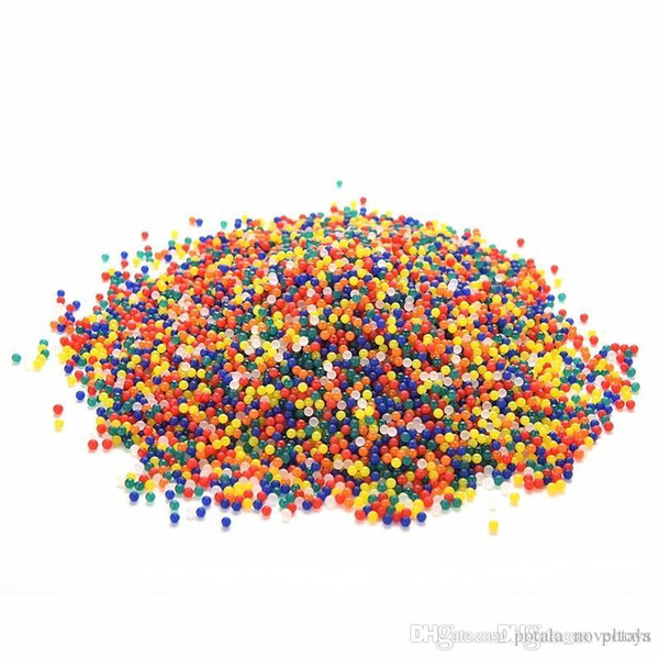 10000pcs/lot Crystal Gun Toys Bullets 3 styles Water Beads Grow Kids Model Toys AR15 Elite Series Refill Bullet Darts Toy BB Gun Airsoft gun