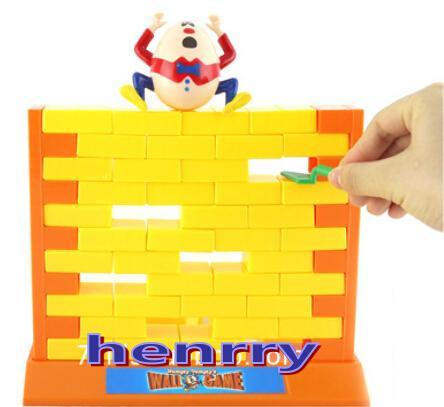 Breaking down the game, creative family games. Educational toys, board games push the wall knocking on the wall