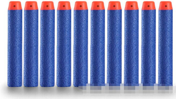 7.2cm NERF N-Strike Elite Series Refill Soft Foam Bullet Darts Gun Toy Bullet 8colors can choose For Children Christmas Gift