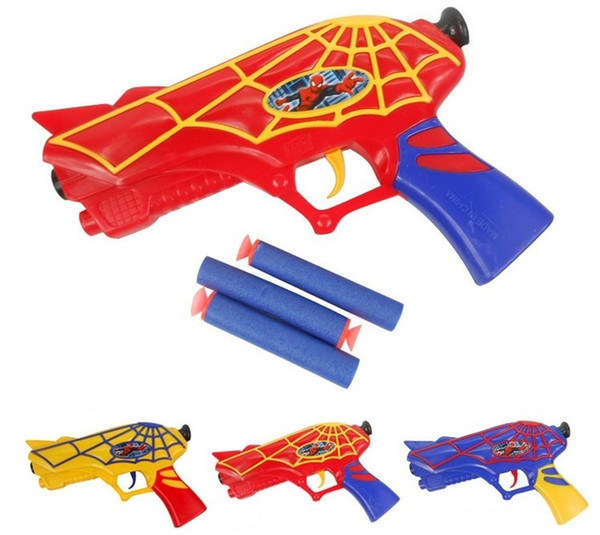 Kids Airsoft Guns Toys Boys Spiderman Gun Model Toys Pistol Hand Superfun Guns for Children Gifts