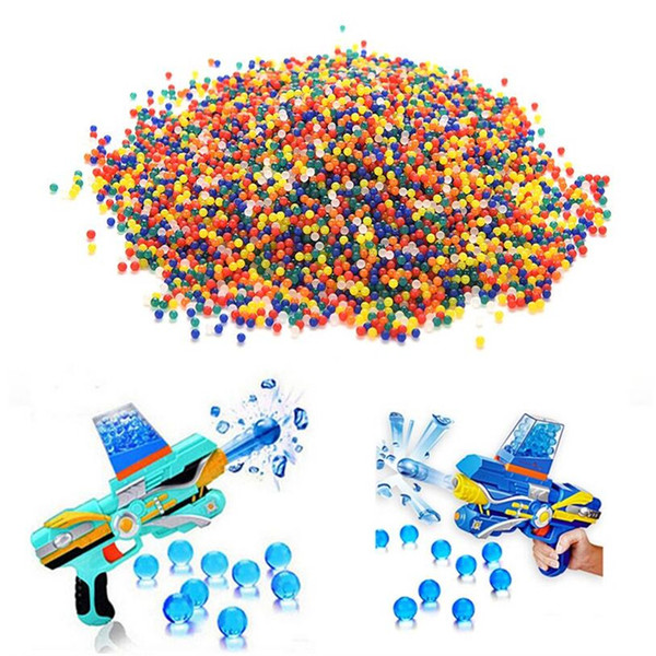 40 g/bag hot sell orbeez soft crystal water paintball gun bullet grow water beads grow balls toy gun parts christmas Gifts