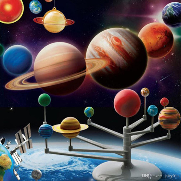 Solar System Planetarium Model Kit Astronomy Science Project DIY Kids Gift Worldwide sale