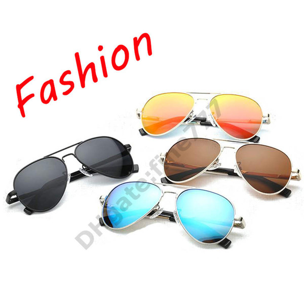 LEIDISEN Attitude mens Sunglasses For Men Fashion 0260 design UV Protection Lens Square Full Frame Gold Color Plated Frame Come toys