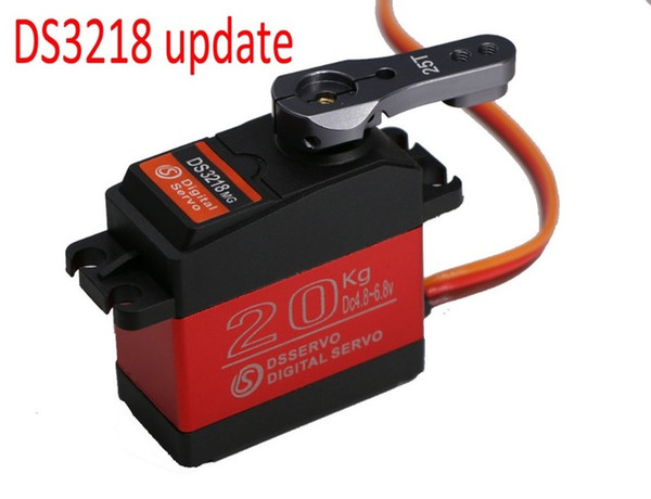 1pcs DS3218 Waterproof servo Metal shell metal gear high torque quality baja servo motor 20GK/CM standard digital servo for baja car retail