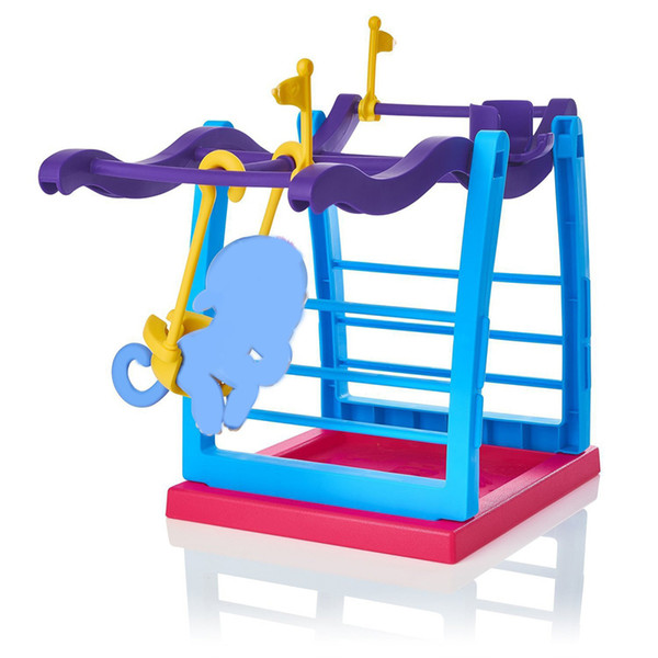 Monkey Unicorn Jungle Gym Playset Interactive Monkey Climbing Movement Stand Colorful Assembled Building Blocks Toys