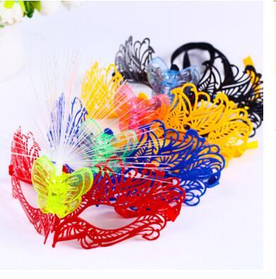 wholesale10pcs a lot Led mask children's toys party gifts toys cartoon animal flower patten hot sale