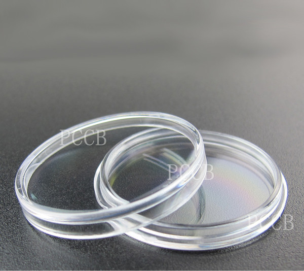 Cheap Wholesale 100% Acrylic Circulation Popular Good Quality Coin Crystal Capsule Manufacturer 100pcs/lot Drop Shipping