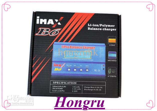 4pcs/lot IMAX B6 multi-function balance / the built-in high performance lithium battery charger