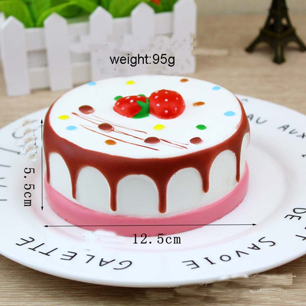 The new style slow rising rare squishy jumbo round cake Toy Cake Squishy Slow Rising Cream Cake