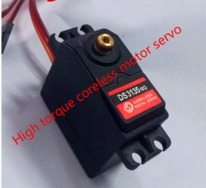 1pcs Free shipping wholesales 35kg high torque Coreless motor rc servo Metal gear digital servo arduino servo for Robotic DIY,RC car retail