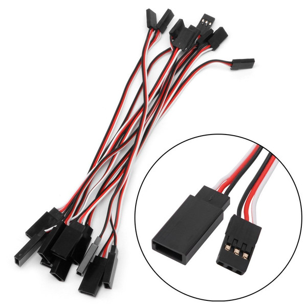 100pcs 150mm Lead Servo Extension Wire Cable Cord For Futaba JR Male To Female